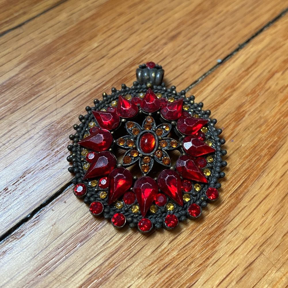 Red Crystal Pendant